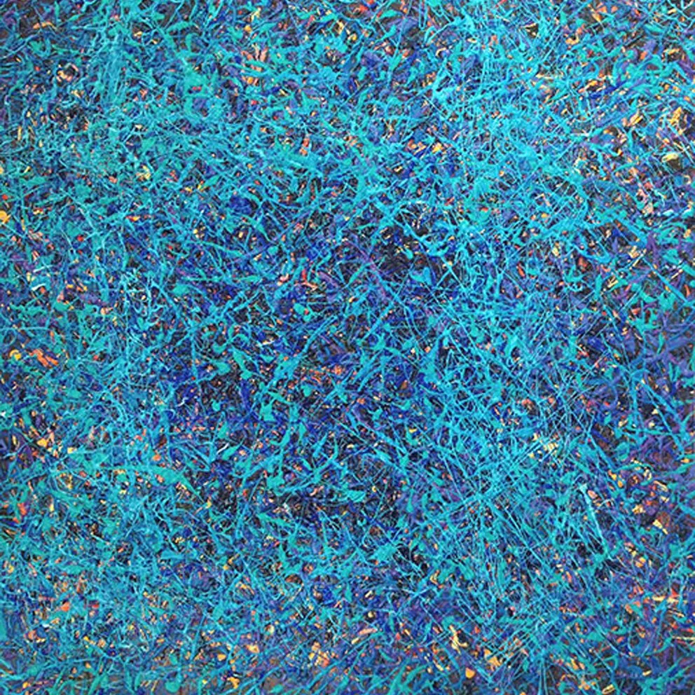 Blue on blue